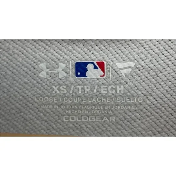 Atlanta Braves MLB Baseball Women’s XS Gray Mock Neck Sweatshirt Pullover - Picture 4 of 4